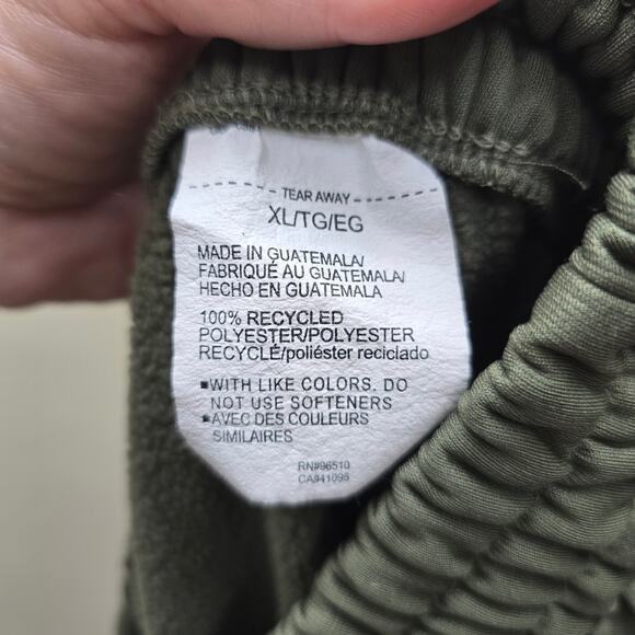 Under Armour Fleece Lined Tapered Leg Jogger Pants Athletic Running Green SZ XL - Picture 6 of 6